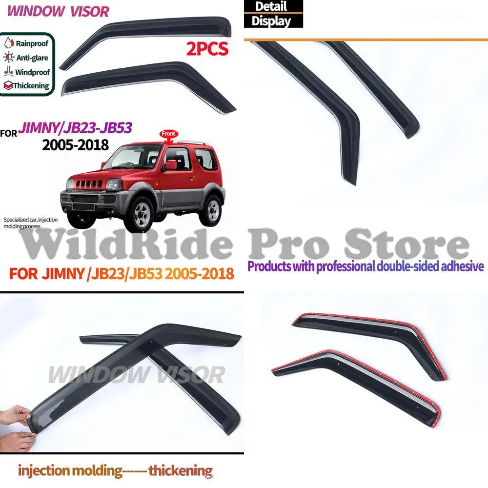 

1 set For Suzuki Jimny Window Visors for JB23 JB53 2005 2018