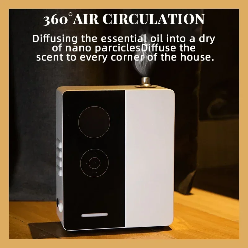 500m³ Hotel Aroma Essential Oil Diffuser Multi Segment Timing Air Freshener Room Fragrance Office Perfume Purifier Scent Machine