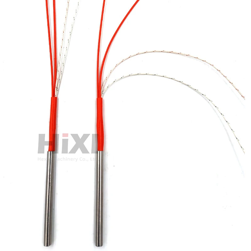 5Pcs 300W องค์ประกอบความร้อนแม่พิมพ์แบบมีสายเครื่องทำน้ำอุ่นเส้นผ่านศูนย์กลาง6.8.10.12มม.AC220V ไฟฟ้ารุ่น