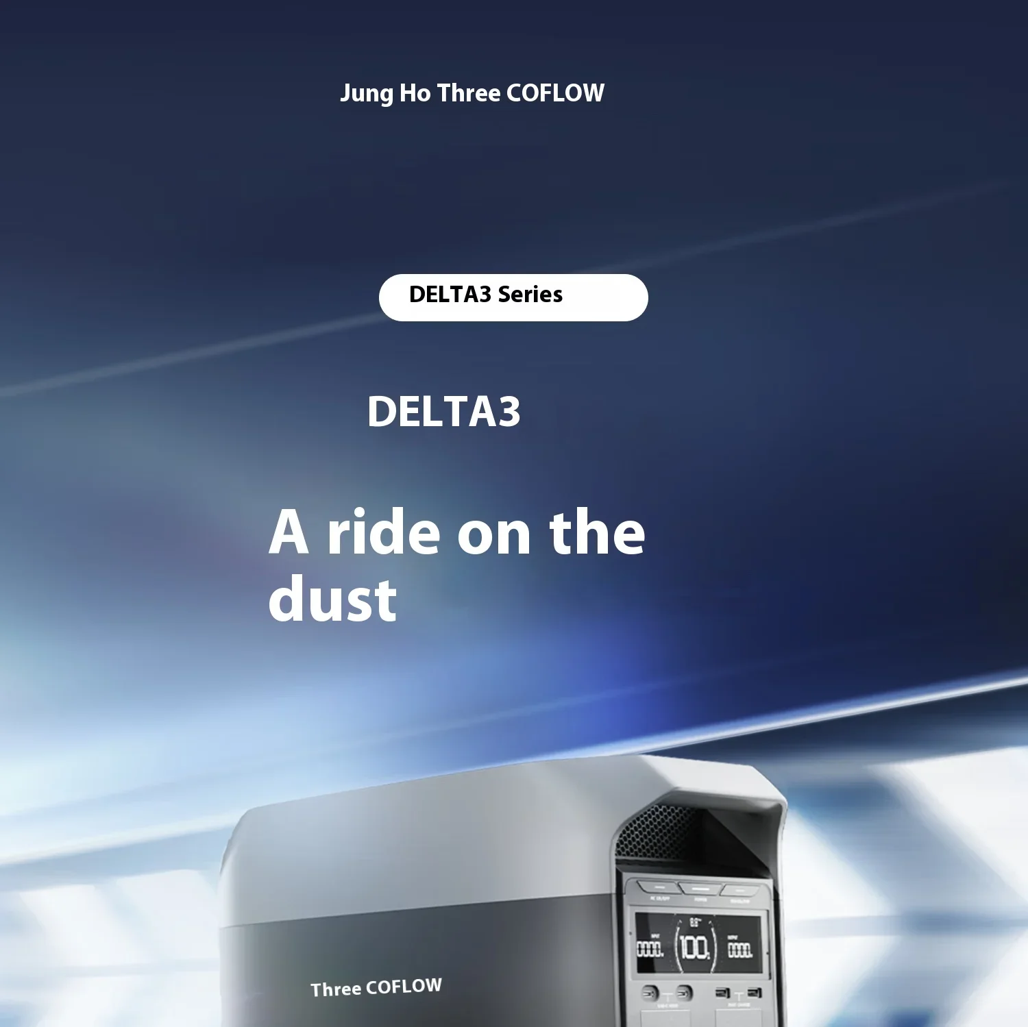 Central eléctrica portátil recargable ECOFlow 3 1800W para acampar y equipos de respaldo para distribución de energía