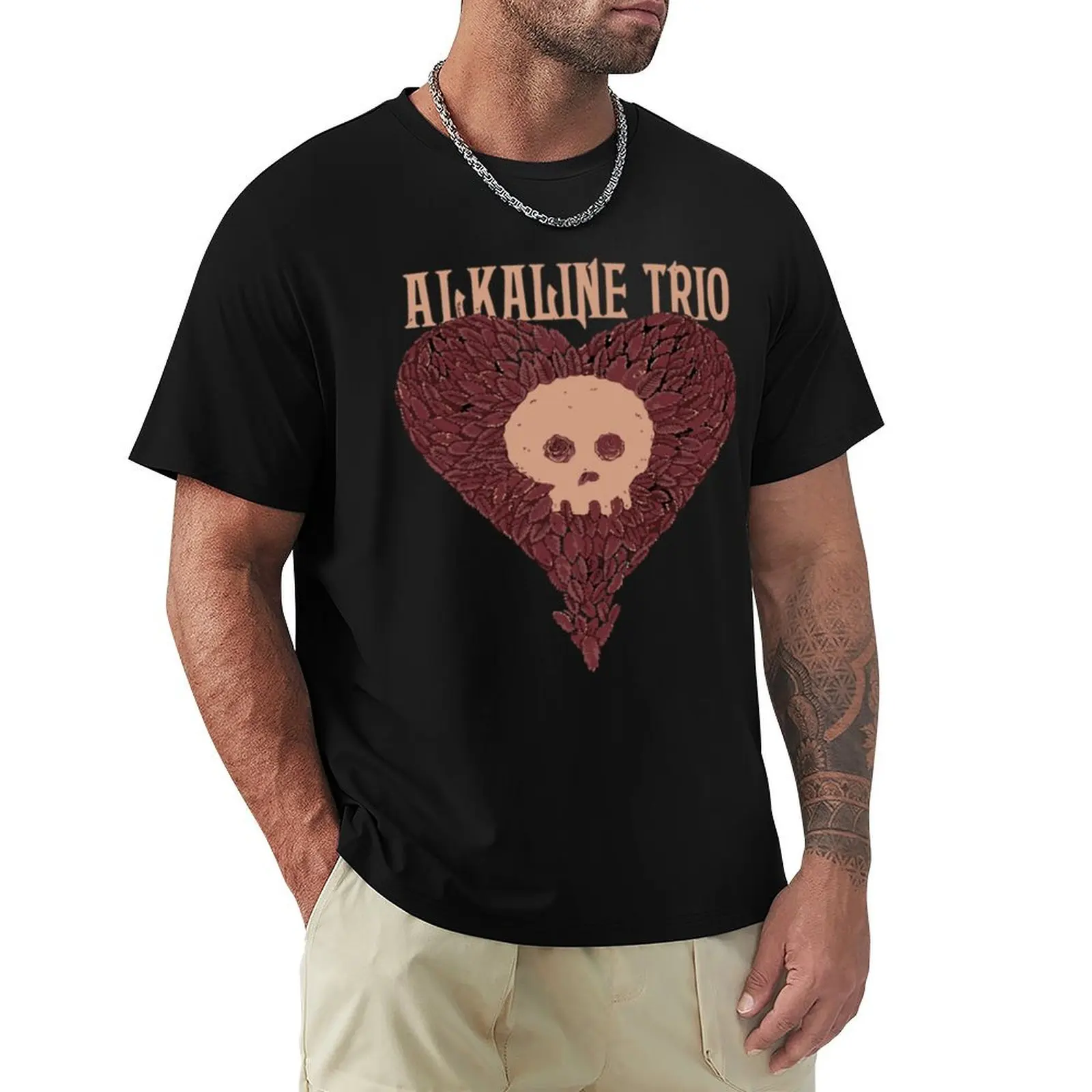 

Alkaline trio logo T-Shirt Worker Basic Short Sleeve Tee