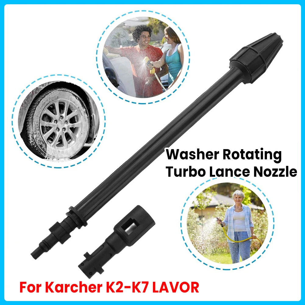 Hochdruckreiniger Rotierende Turbo-Düse Schmutzreiniger Autowaschdüse Turbo-Düse für Kärcher K2-K7 LAVOR VAX BS COMET