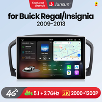 Junsun V3 Plus 2K Wireless CarPlay Android Auto Car Intelligent Systems For Buick Regal Opel Insignia 2009 - 2013 Autoradio