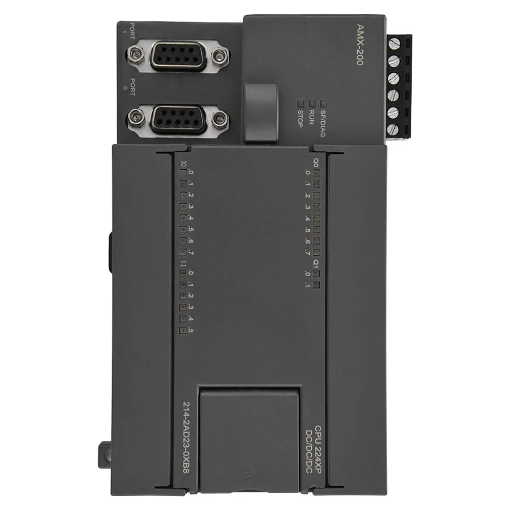 For PLC CPU224XP Module Compatible with for Series 14DI 10DO 2AI 1AO 24V DC Power 2 Ports 7 Expansion Module Support