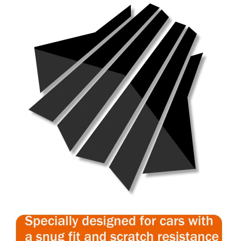 

For BYD Dolphin 2023-2025 2024 Car B-pillar Decal Center Column Sticker Watertight Anti-scratch Protect Cover Decor Accessories