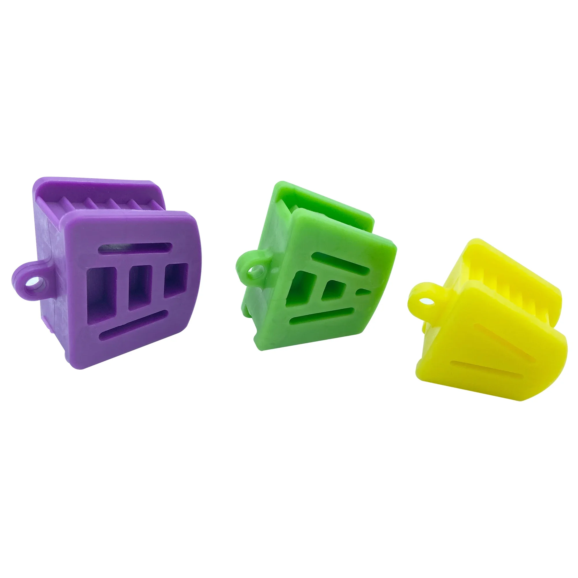 3 Pcs/Set Size S/M/L Dental Mouth Opener Occlusal Pad Teeth Prop Bite Rubber  Silicone Large Medium Small Dentistry Tools
