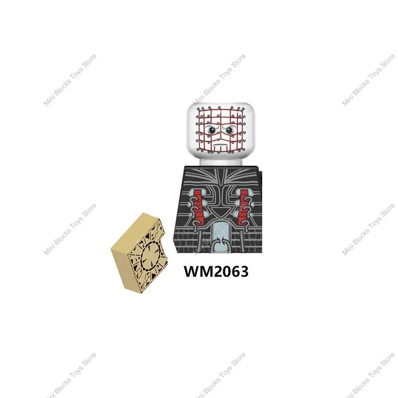 WM6075 WM6101 WM6102 Хэллоуин из фильма ужасов строительные блоки Сияющие тихие хиллы кирпичи Джек фотоэкшн игрушки Фигурки