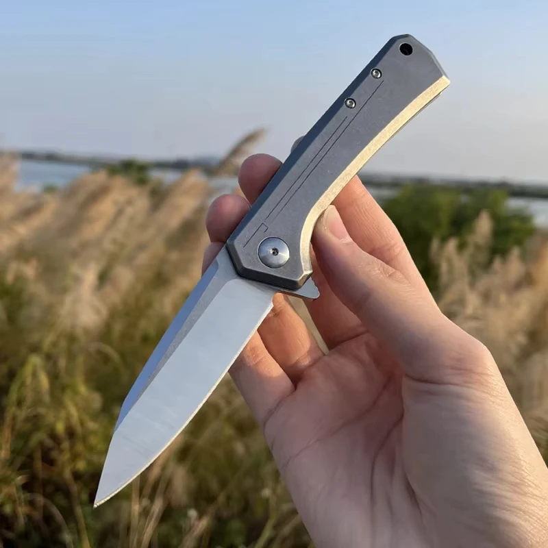

0808 Pocket Knife Hiking Knife Folding Knife Self-defense Knife D2 Steel Blade Tactical Knife EDC Knife Survival Tool Knife