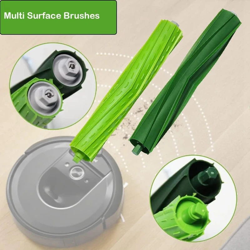 Piezas de cepillo de filtro de vacío para Irobot Roomba I7 I7 + I8 I8 + I1 I2 I3 I3 + I4 I4 + I6 I6 + E5 E6 E7 J6 J7 +/Plus E, I & J Series