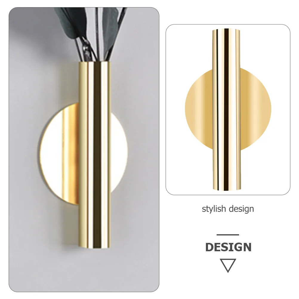 

3pcs Wall Flower Vases Hanging Home Decor Iron Plant Pot Vintage Flowerpot No Punching Wall Planter Garden Supplies