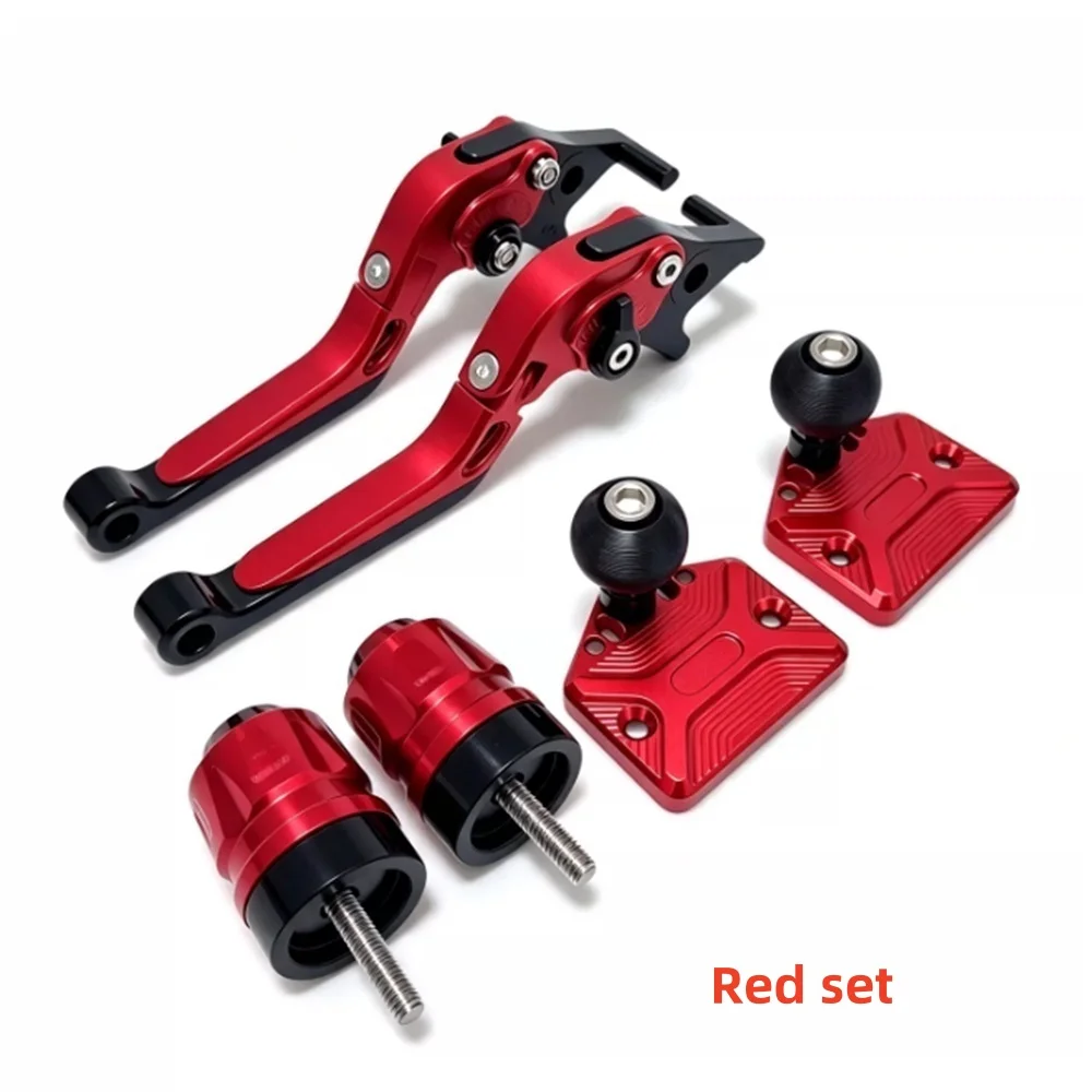 FOR VOGE SR150GT H automatic folding six speed adjustable brake horn aluminum alloy weighted balance block oil pot cover