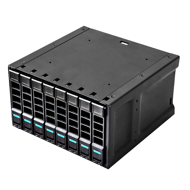 Baía NVMe U.2SSD8 Hot Swappable Disco rígido de expansão de armazenamento de baía de unidade óptica de 2,5 polegadas