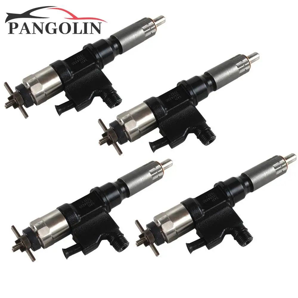 

4pcs 095000-5471 095000-8901 973297035 086547479165 Fuel Injectors for 2001-2007 Denso Isuzu NPR NPR-HD 4HK1 Diesel Engine