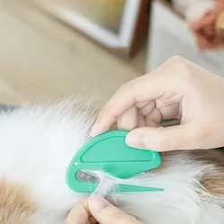 1pc Cat Dog Grooming Tool Knotting Comb Pet Knotting Comb for Cats and Dogs Pet Hair Removal Tool