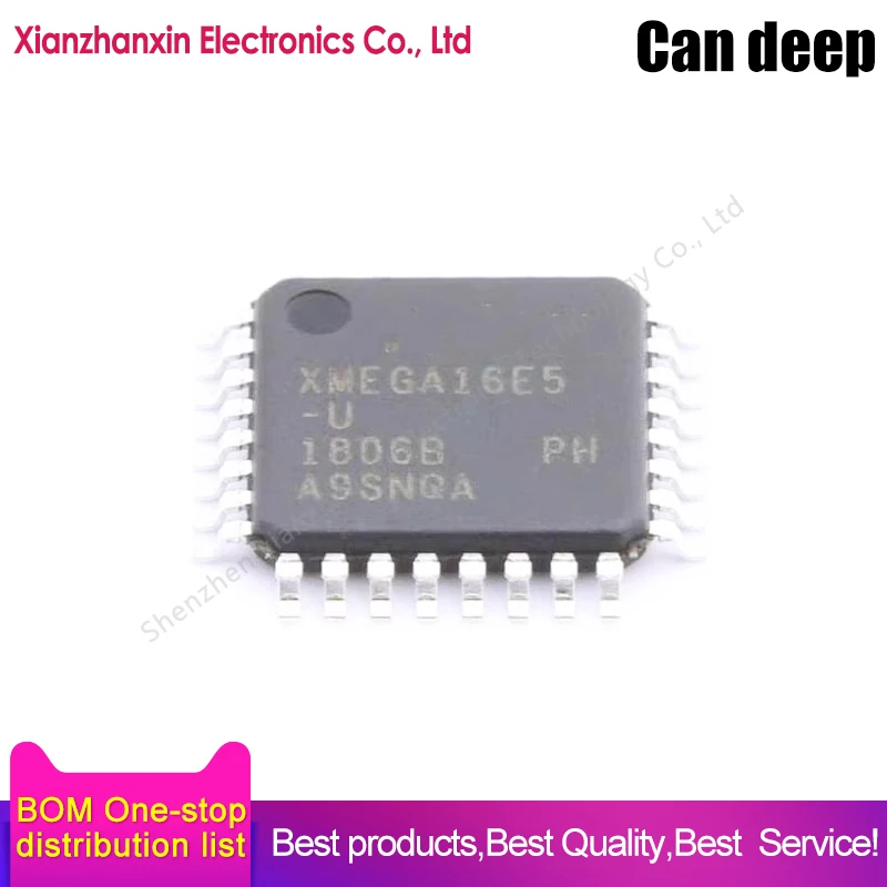 1pcs/lot ATXMEGA16E5-AU XMEGA16E5 TQFP32 8-bit microcontroller chip in stock