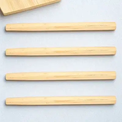 

4Pcs Wooden Handles Replacement Durable Ergonomic Wood Grip for Shovel Hoe Farm Garden Tool Accessories Wooden Handle