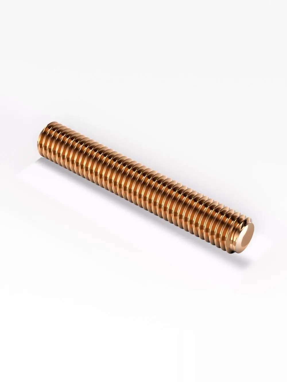 Copper Fully Threaded Metric Bar Bolt Rods M4 M5 M6 M8 M10 M12 Length 30 40 50 60 70 80- 500 mm