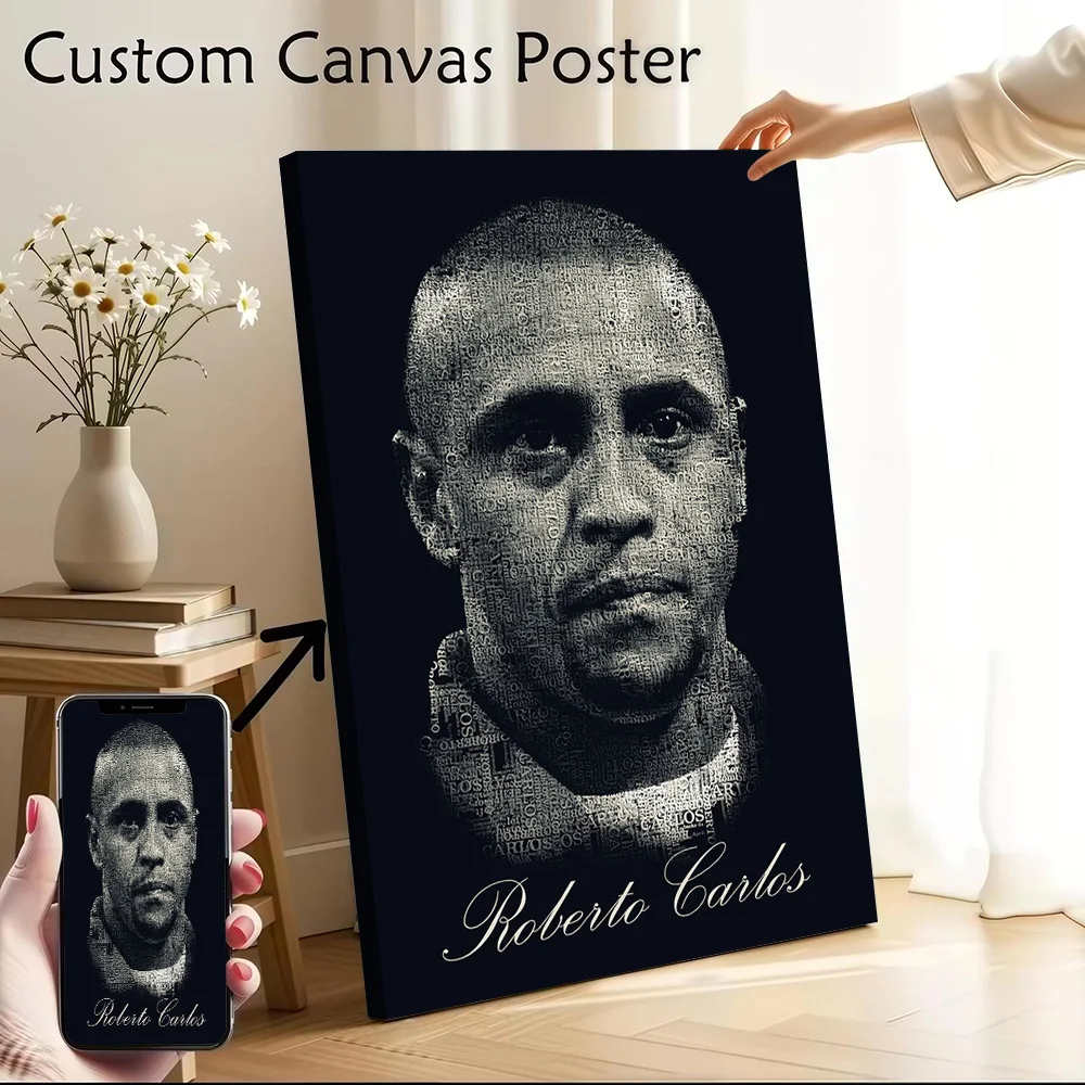 Roberto Carlos Poster Customizable Printed Canvas Painting for Pictures Wall Art Interior Accessories Decorative Picture Frames