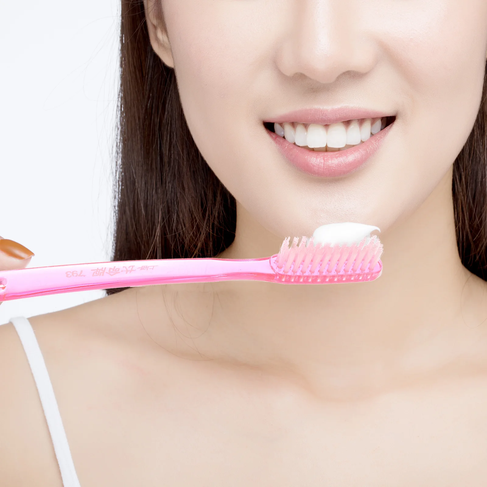 12Pcs Adult Toothbrush Hard Bristles Premium Material Teeth Stain Removal Anti-Skid Design Gift Adult Toothbrush