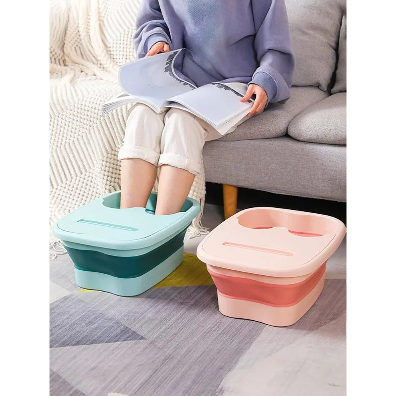 

Foldable Footbath Massage Bucket, Soaking Bucket, Folding Basin, Spa Foot Bath Bucket, Household Sauna Bathtub, Pedicure