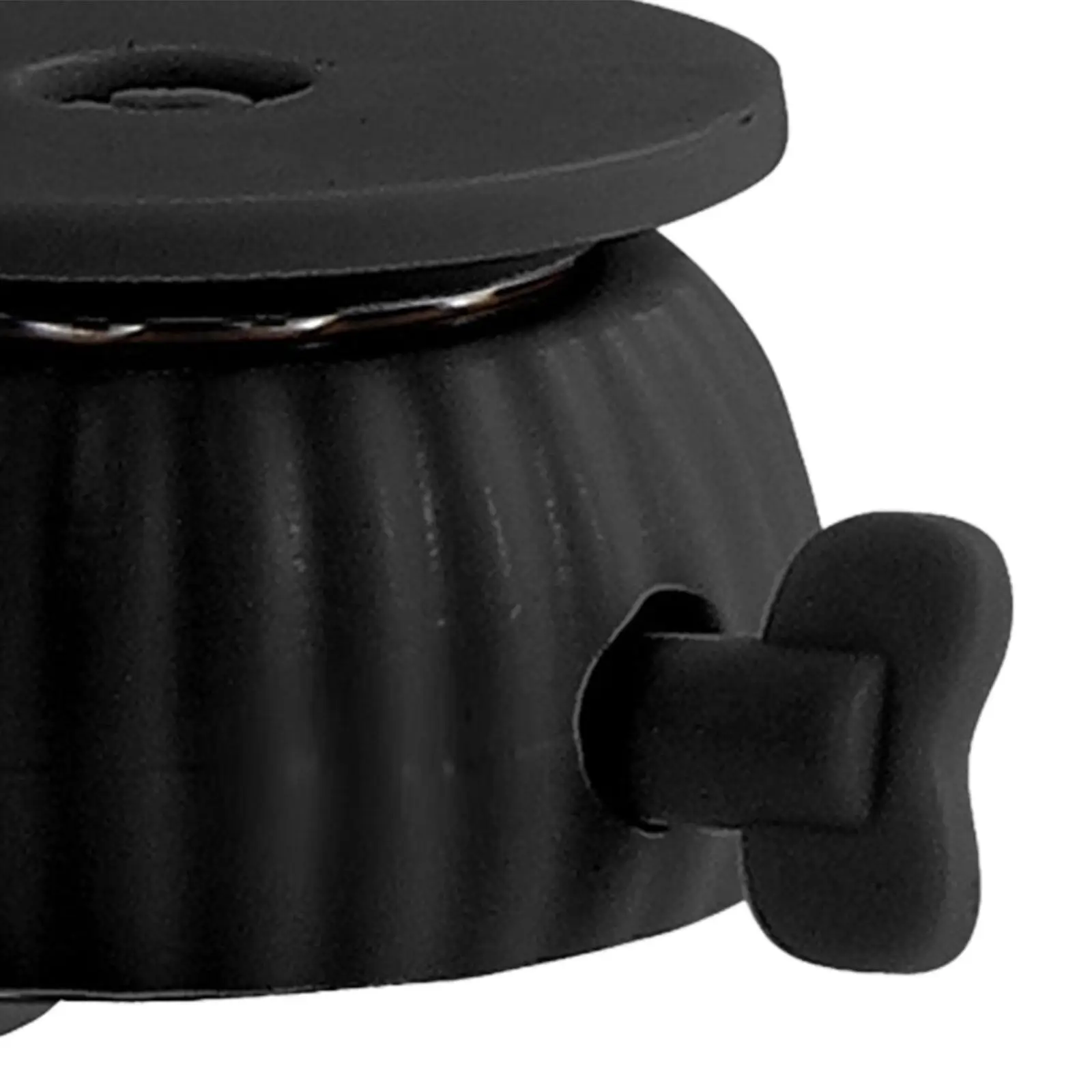 4 Pieces Circular Swivel Caster Wheel Easily Install Replace Parts for Moving Drawer Workbench Smooth Silent with Locking Brake