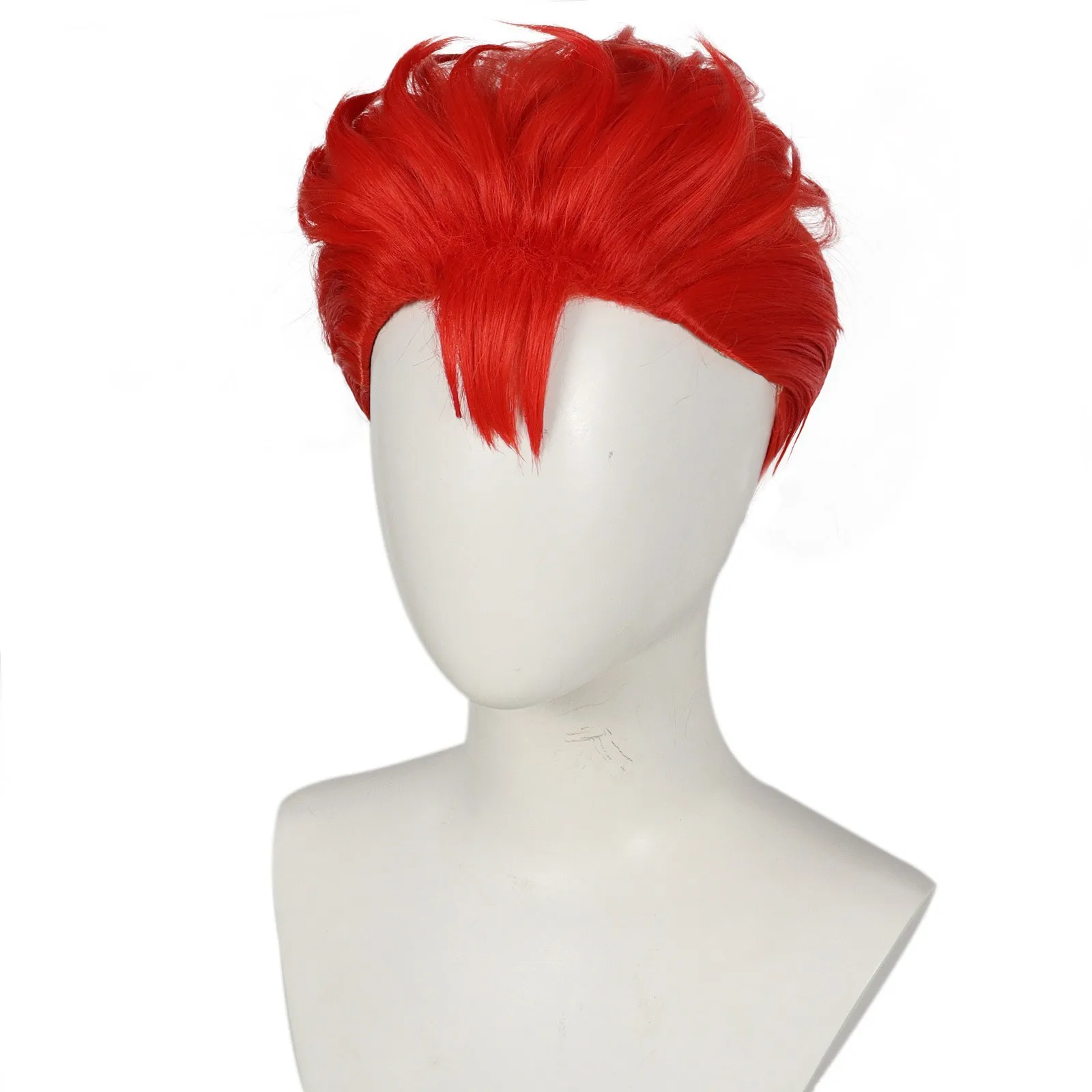 Peluca de Cosplay Hanamichi Sakuragi para hombres, naranja mezclado, corto, Anime, resistente al calor, fiesta, juego de rol