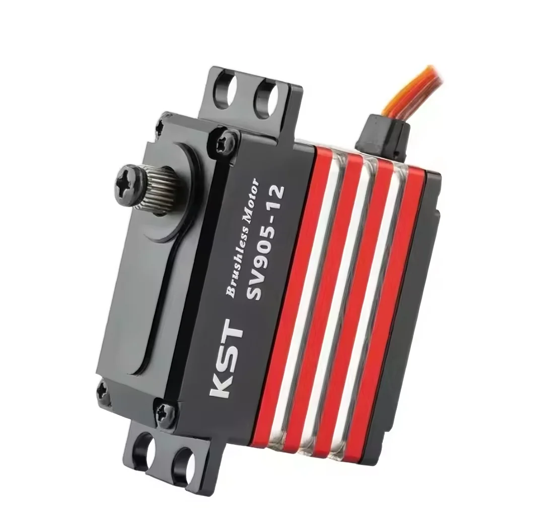 KST SV905-12 17KG Alto Torque Tail Servo HV Brushless Metal Gear para 550-700 Classe RC Helicópteros Aviões Resposta Rápida 40mm de Largura