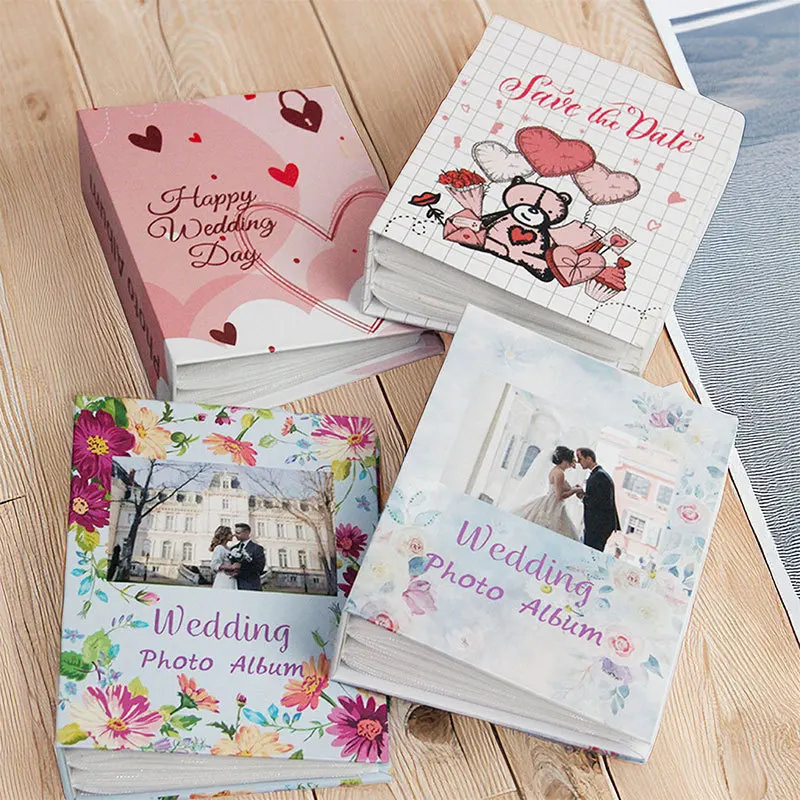 Exquisites 4R 6-Zoll-100-Seiten-Fotoalbum, Familienspeicher, Aufbewahrung, universelle Geschenke für verschiedene Festivals, Reise-Souvenirs