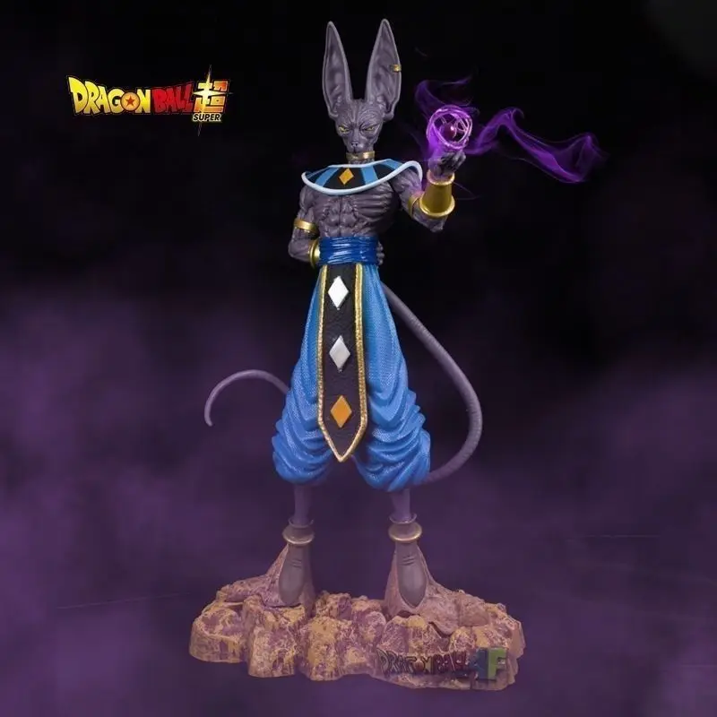 Bandai Banpresto Dragon Ball Beerus Bóg Zniszczenia Figurka Anime Model Peryferia Ozdoby Modne Zabawki Prezenty dla Dzieci Lalka