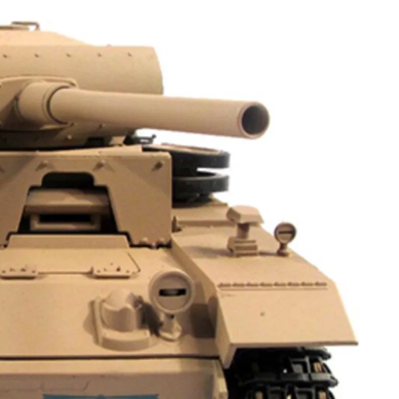 

Mato Metal масштаб 1/16, желтый немецкий Panzer III, инфракрасный радиоуправляемый танк RTR, 1273, усиленные металлические шестерни, радиоуправляемая модель TH00659