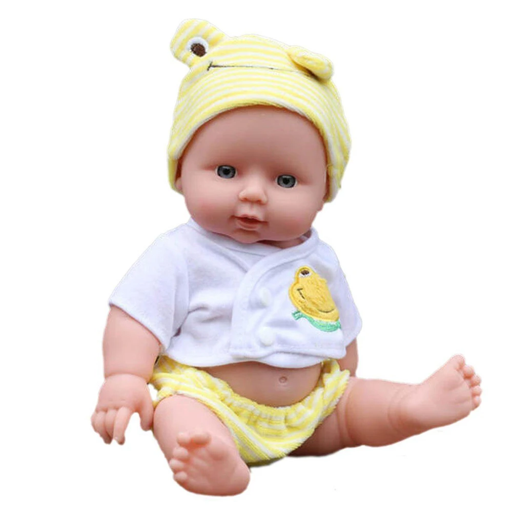 

30cm Reborn Baby Doll Soft Elastic Photography Simulation Doll Movable Smooth Prepregnancy Morning Education Baby Companion Toys