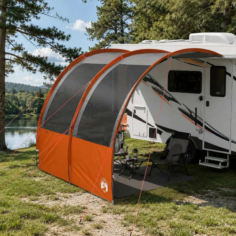 Parasol, tente de plein air, 250x260x260 cm, avec porte rabattable, robuste, durable, polyvalent, pour le camping, la randonnée, les fêtes de jardin, installation facile, gain de place, portable