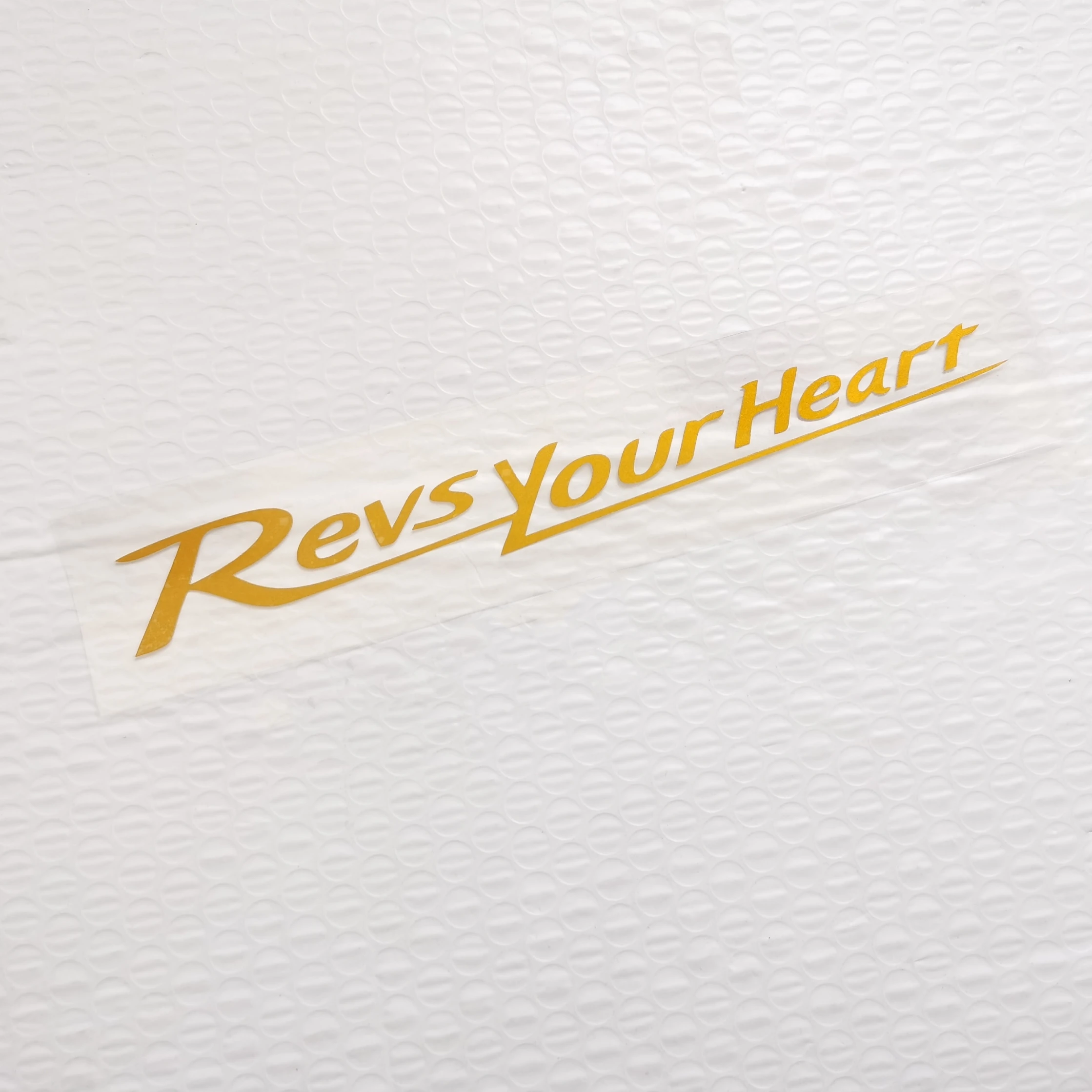 

Revs Your Heart мотоциклетные наклейки Светоотражающая водонепроницаемая наклейка на автомобиль