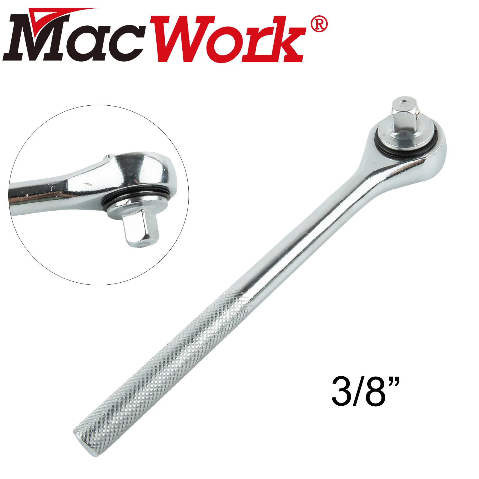 3/8 inch 45 Tooth High Torque Ratchet Wrench Socket Quick Release Square Head Spanner