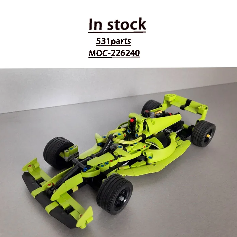 

MOC-226240 New Sports Iconic Supercar Racing Building Block Model 531 Parts - MOC Boys Children Birthday Christmas Toy Gift