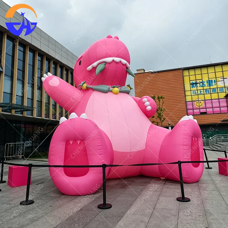 Customized Inflatable Pink cartoon Animal Model Outdoor Shopping Mall Advertising Activity Decoration Props