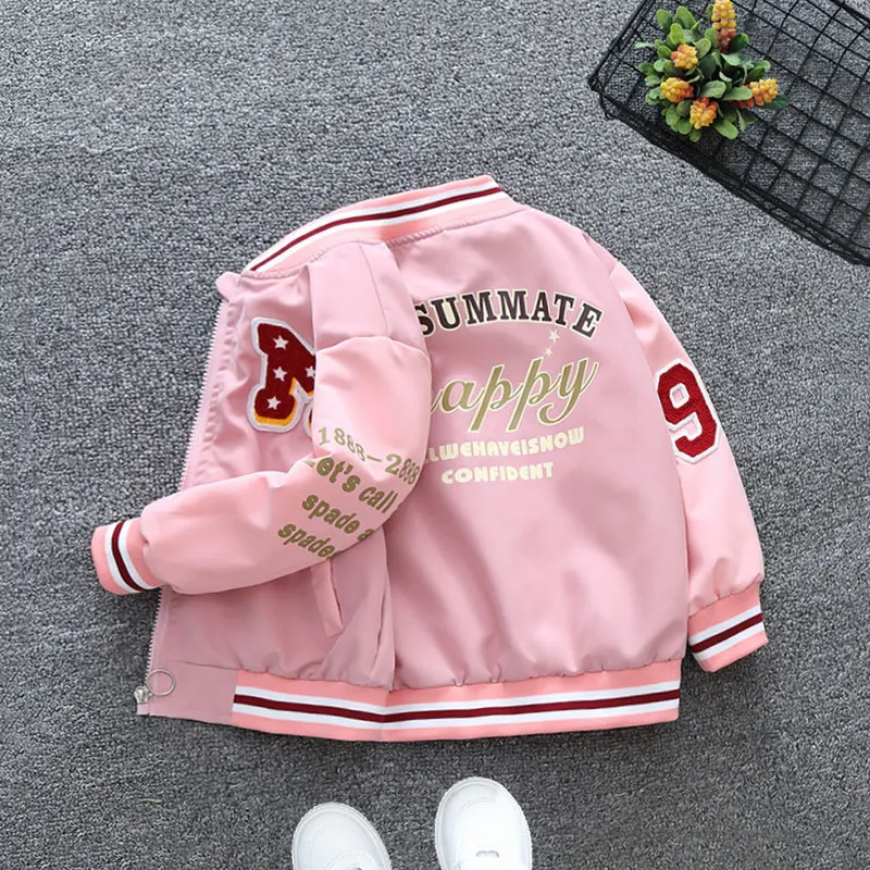 

Children's clothing, girls' spring jackets baseball jackets 2026 new style children's spring tops stylish outfits for big kids