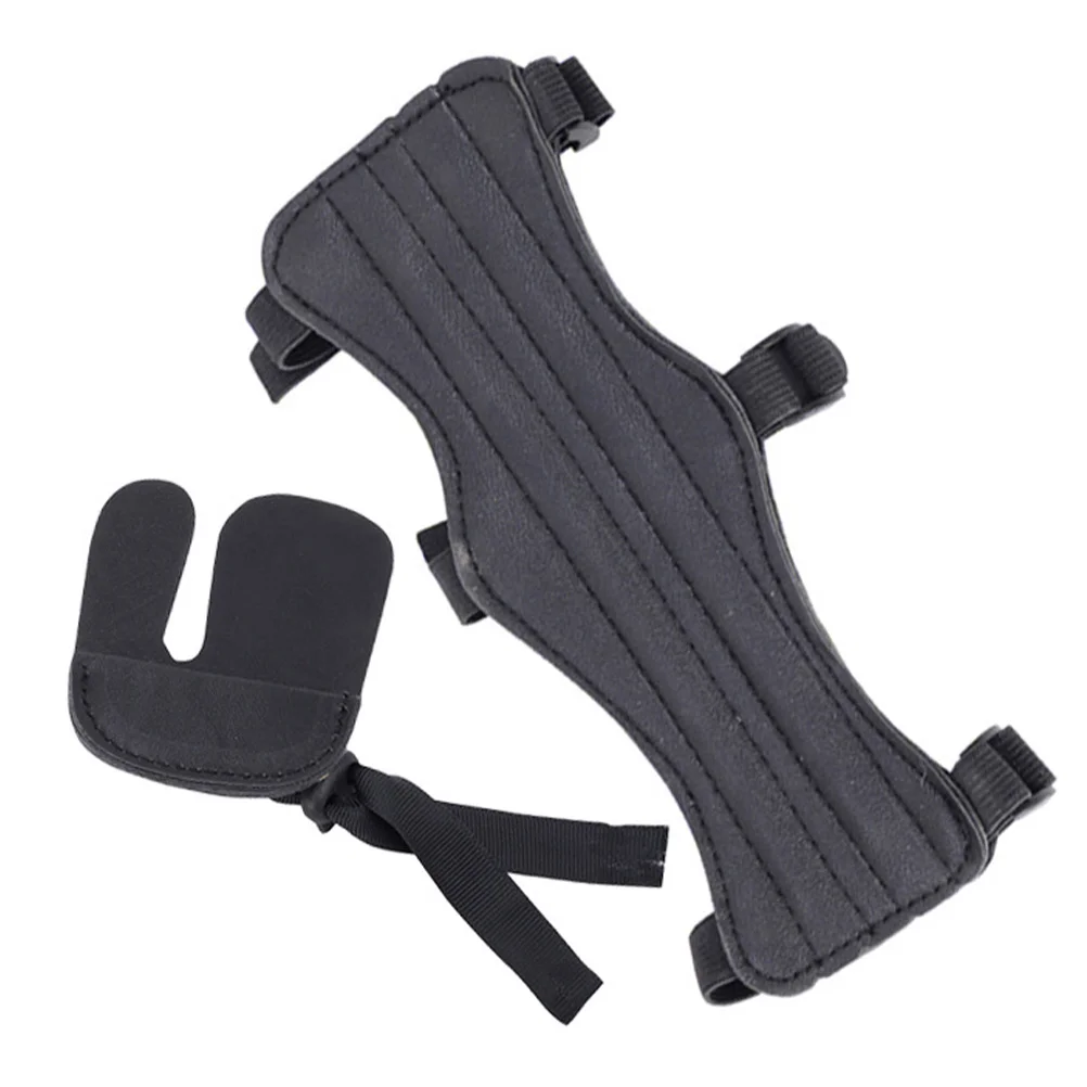 Armguards Mitten 휴대용 양궁 스포츠, 편리한 PU, 전문 장비로 조정 가능