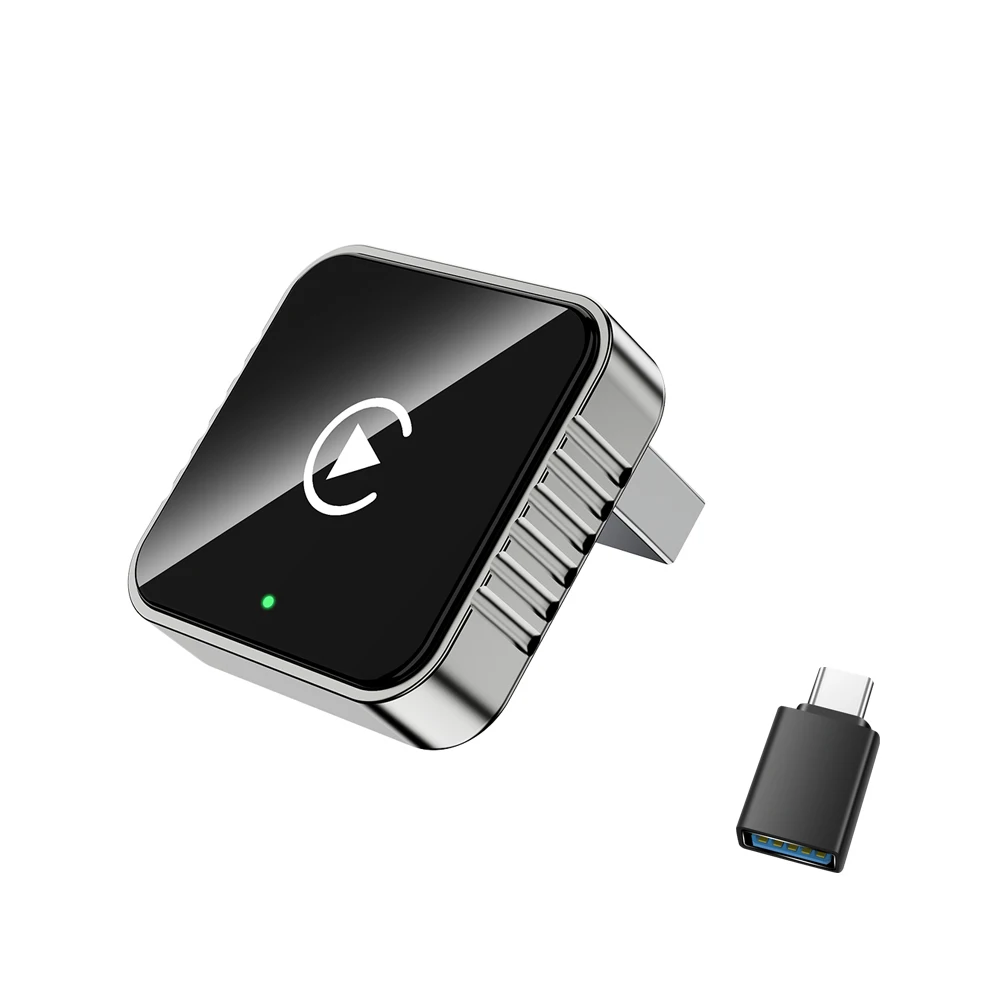 XUDA2in1 Draadloze CarPlay Dongle Draadloze Android Auto Adapter AI Smart Box Intelligente Autosystemen voor auto's met bekabelde CarPlay