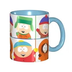 Souths Parked Gift Mugs for Women Men Novelty Coffee Cup Present for Office