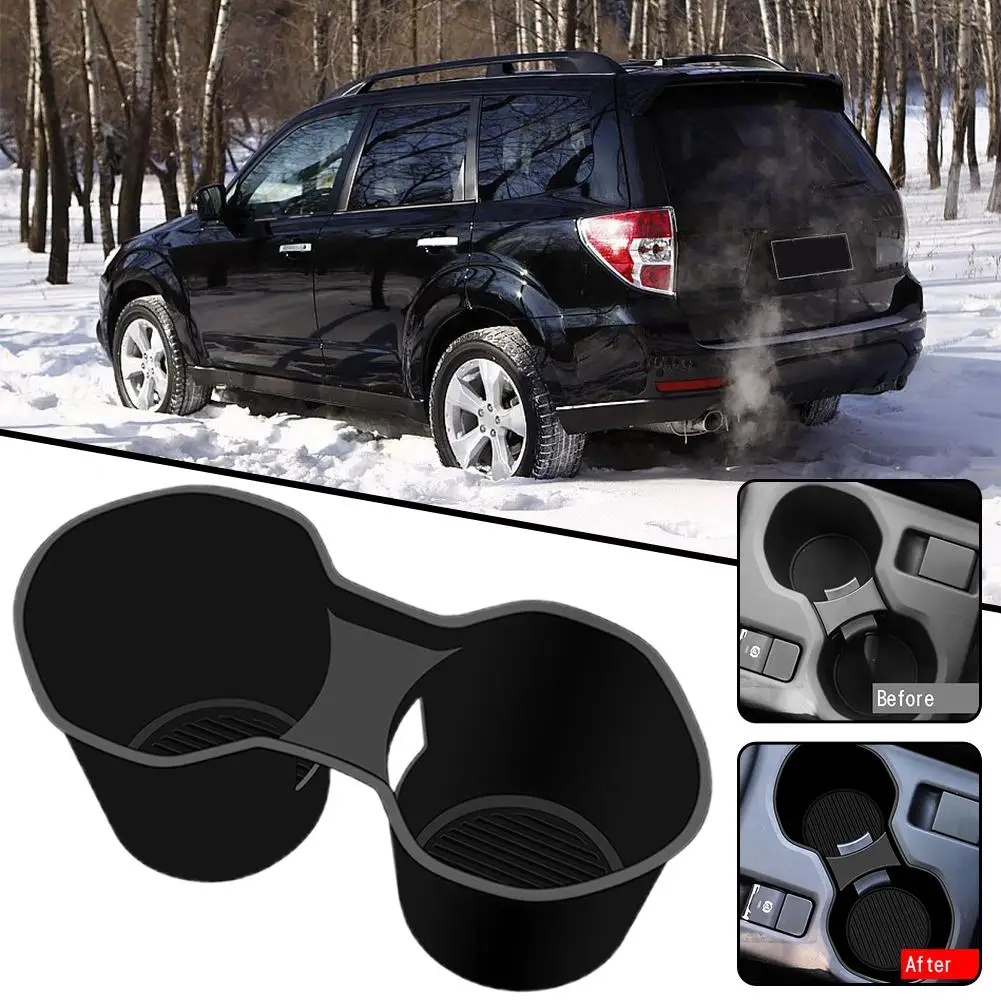 

Car Center Console Cup Holder Silicone Water Cup Holder For Subaru Forester 2025 Interior Central Control Cup Holder