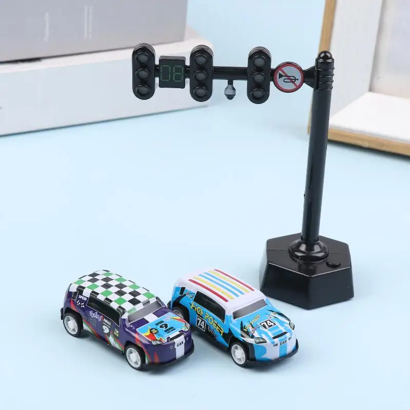 

1 комплект, модель стоп-сигнала для малышей, безопасность, образование, светофор, игрушки, аксессуары для головоломок, сцена, дорожный знак со светом и звуком