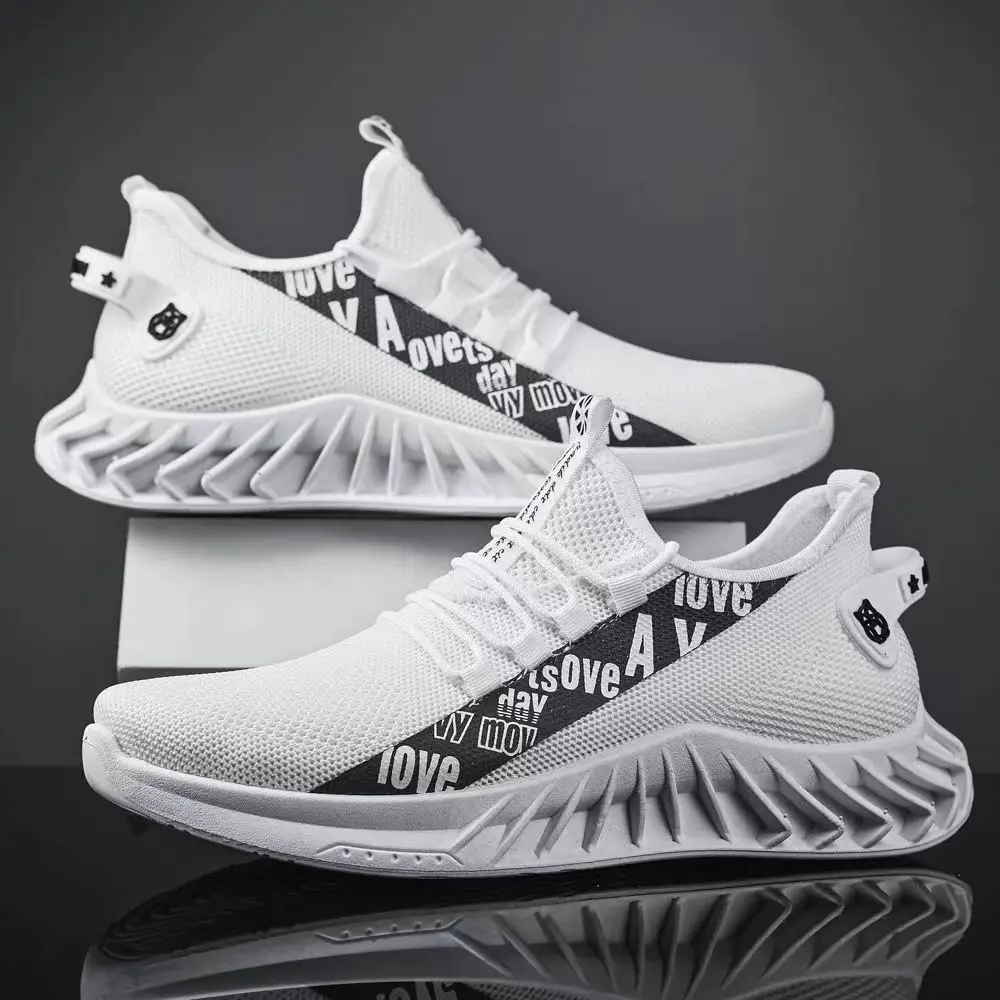 Men Shoes Lightweight Running Shoes Breathable  Sneakers Men Sports Shoes Outdoor Anti Slip Tennis Training Athletic Gym Shoes