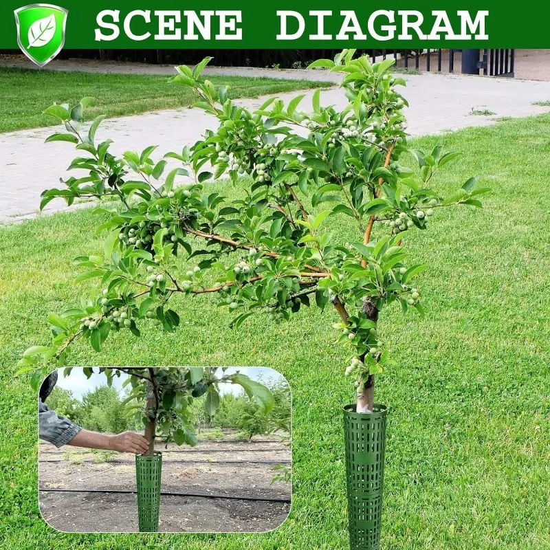 [NEW!ABAG】 Expandable Tree Wraps 10 Pack Tree Trunk Protector Guard, Tree Bark Protector, Great Protection From De
