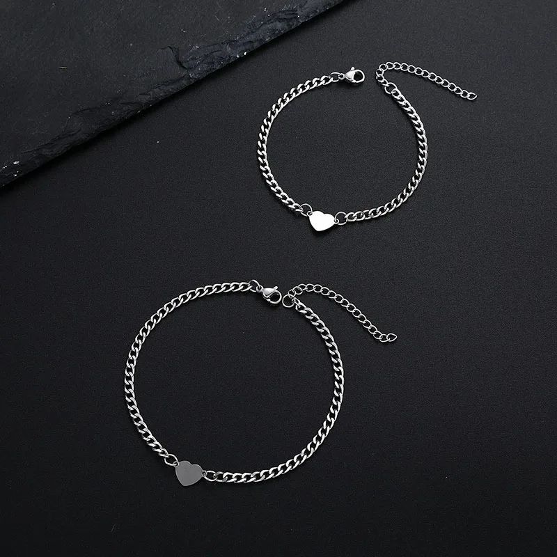 مجموعة أساور الحب من مادة الفولاذ المقاوم للصدأ للأزواج والنساء، هدايا مجوهرات عصرية ورائعة #6