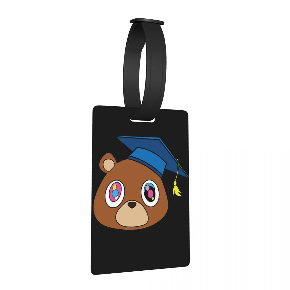 

Kanye West Dropout Bear Chicago винтажные выпускные багажные бирки, чемодан, посадочная бирка, держатель этикетки, идентификационное имя, адрес