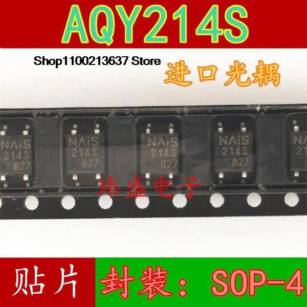 

10 pieces AQY214S AQY214SX AQY214 SOP4