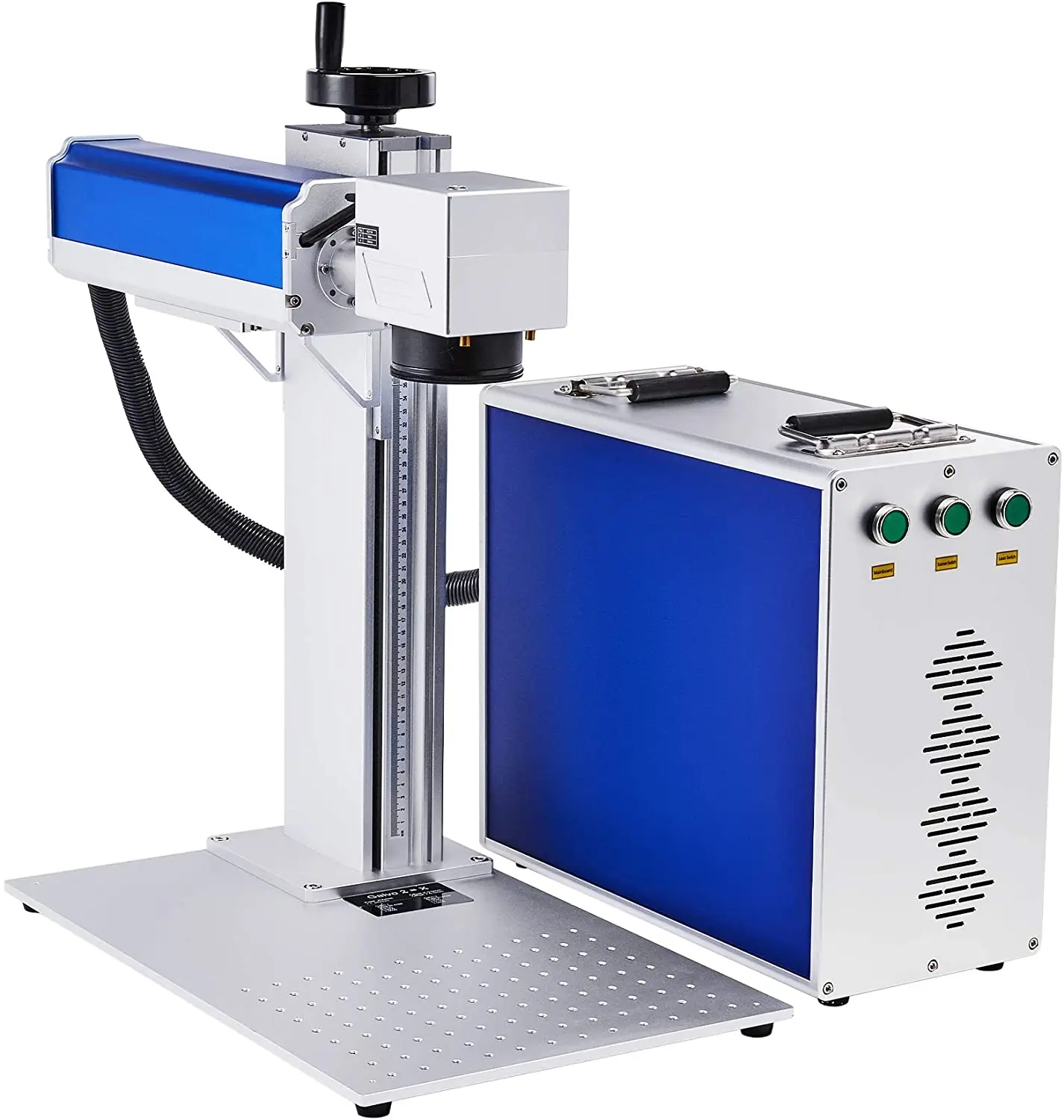 Portable  Mini Color Printer 20w 30w 50w Fiber  Marking Machine for Metal Jewelry Engraving Etching Machine