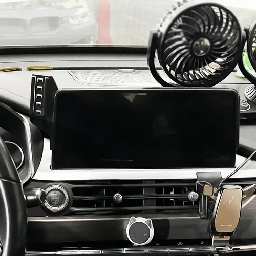 Imagen 2 del producto Para Chery Tiggo 8 2019 2020 2021 2022 2023 2024 soporte de teléfono magnético MagSafe carga inalámbrica soporte de teléfono móvil para coche