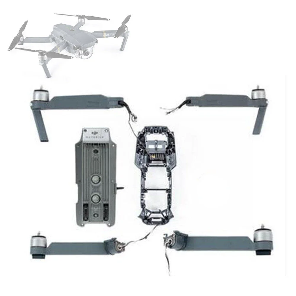 

Parts For DJI Mavic Pro Right Left Rear Arm Top Bottom Housing Shell Middle Frame